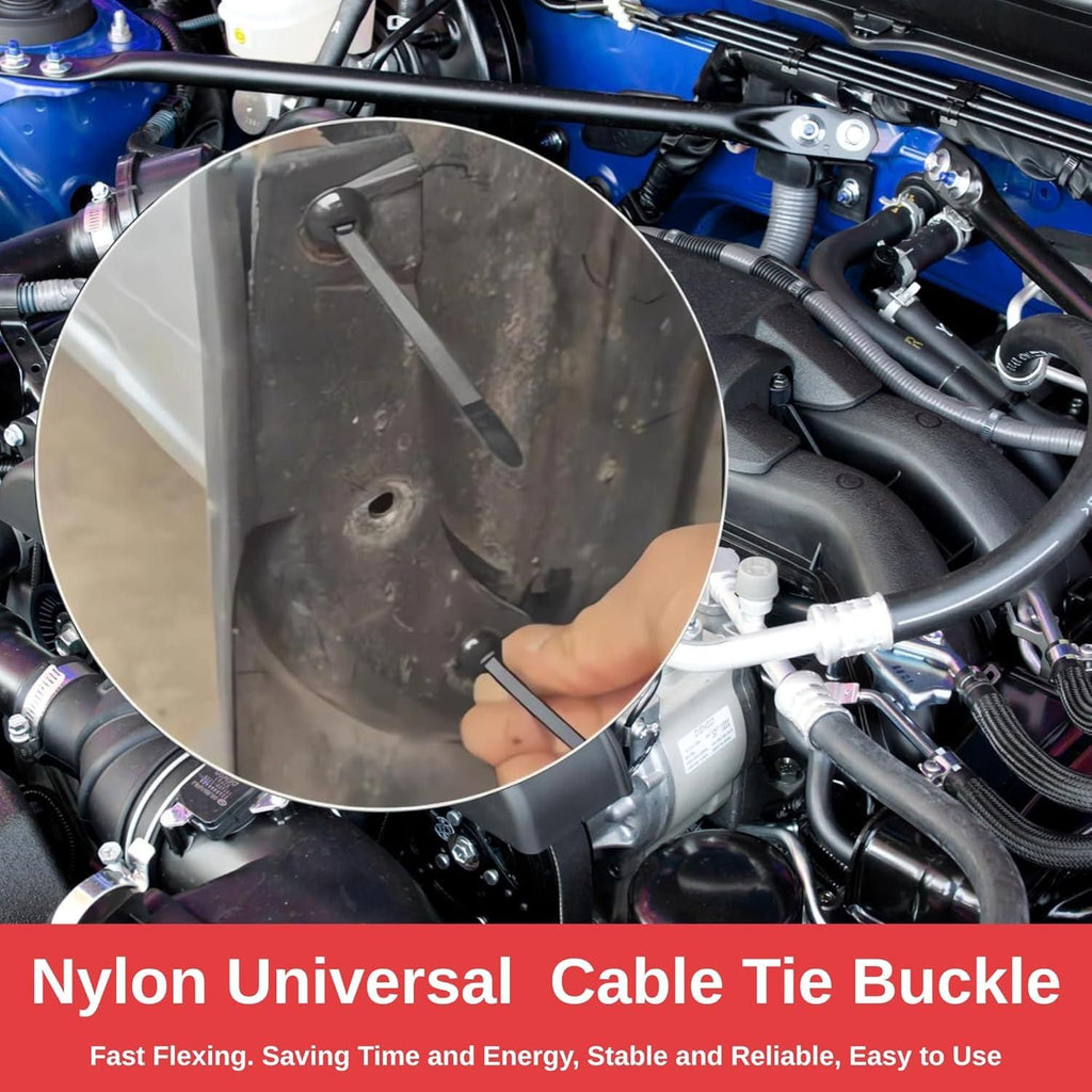 Zip String Wire Lock - Nylon Cable Tie (Pack of 20Pcs)